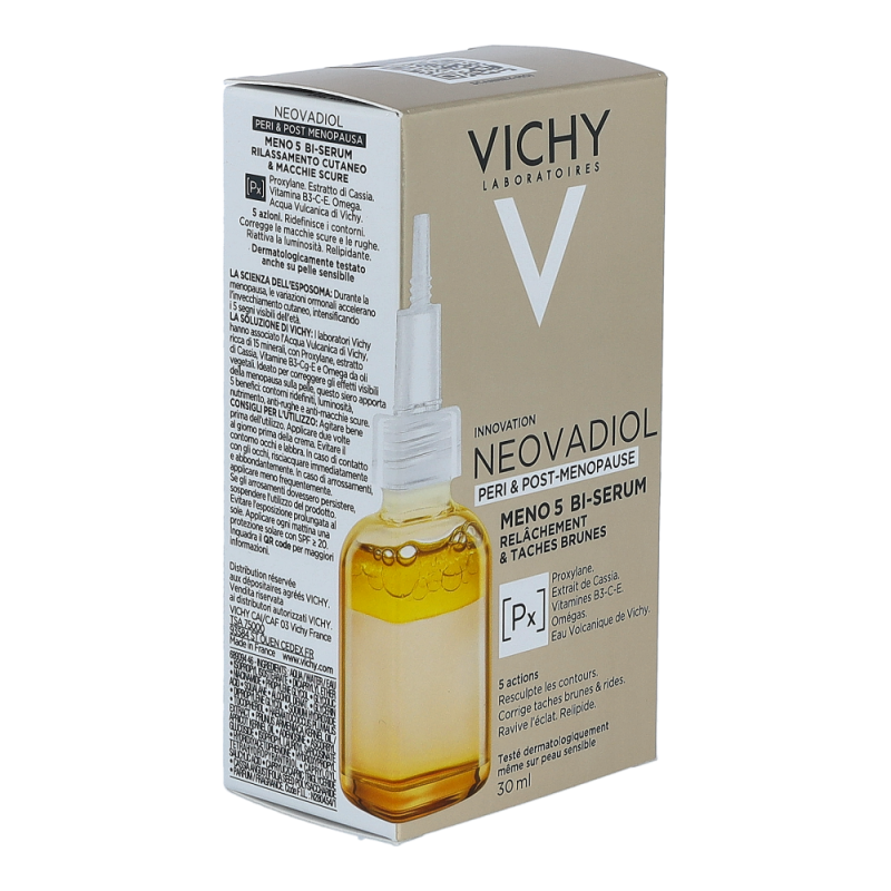 VICHY Neovadiol Meno 5 BI-Serum, Gesichtspflege mit Vitamin C 30 ml
