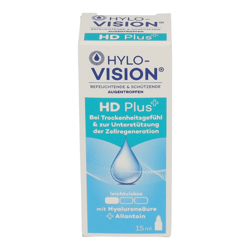 HYLO – VISION HD PLUS Augentropfen mit Hyaluronsäure