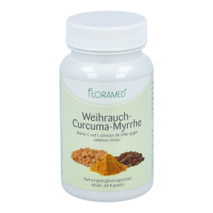 Floramed Weihrauch – Curcuma – Myrrhe Kapseln