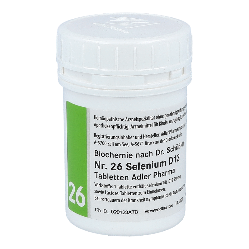 Adler Pharma Schüßler Nr. 26 Selenium 100 g D 12