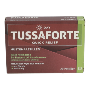 Tussaforte Hustenpastillen für den Tag