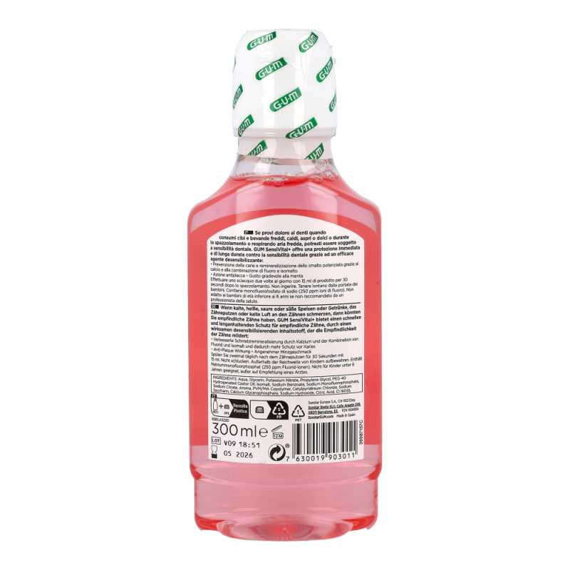Gum SensiVital+ Mundspülung 300 ml