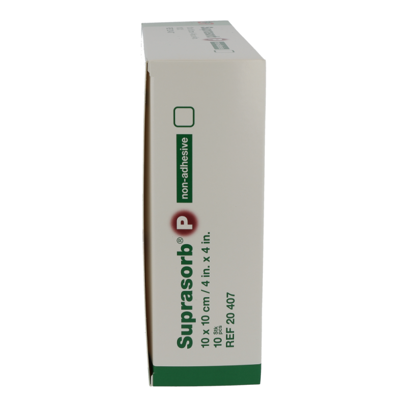 Suprasorb P PU-Schaumverband nicht klebend 10 Stk. 10 x 10 cm