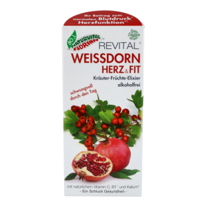 Weißdorn Granatapfel Elixier Bio 330 ml