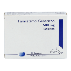 Paracetamol Genericon 500 mg Tabletten 10 Stk.