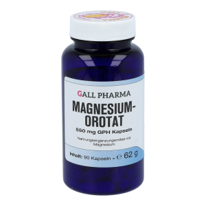 Gall Pharma Magnesium Orotat Kapseln 550mg 90 Stk.