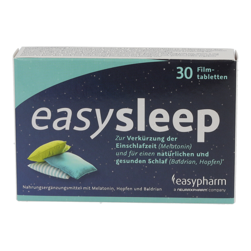 Easysleep FILMTABLETTEN verkürzt die Einschlafzeit