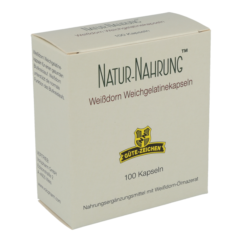 Weißdorn Weichgel Kapseln 100 Stk.