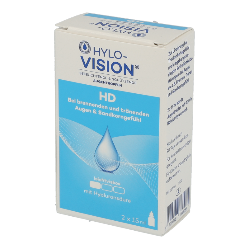Hylo-Vision HD Augentropfen 15 ml 2 Stk.