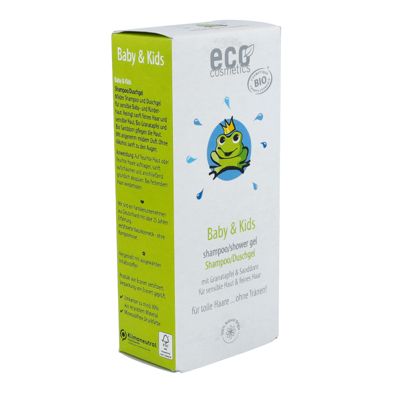 Eco Baby Shampoo Granatapfel und Sanddorn 200 ml
