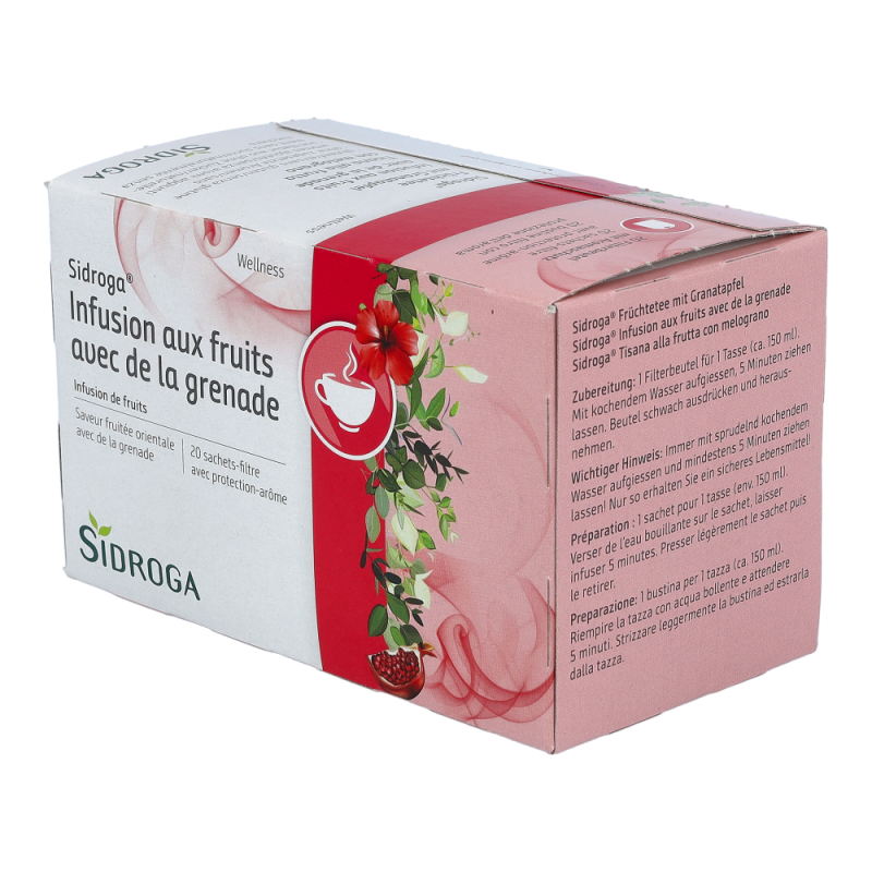 Sidroga Tee Wellness Früchte mit Granatapfel 20 Btl.
