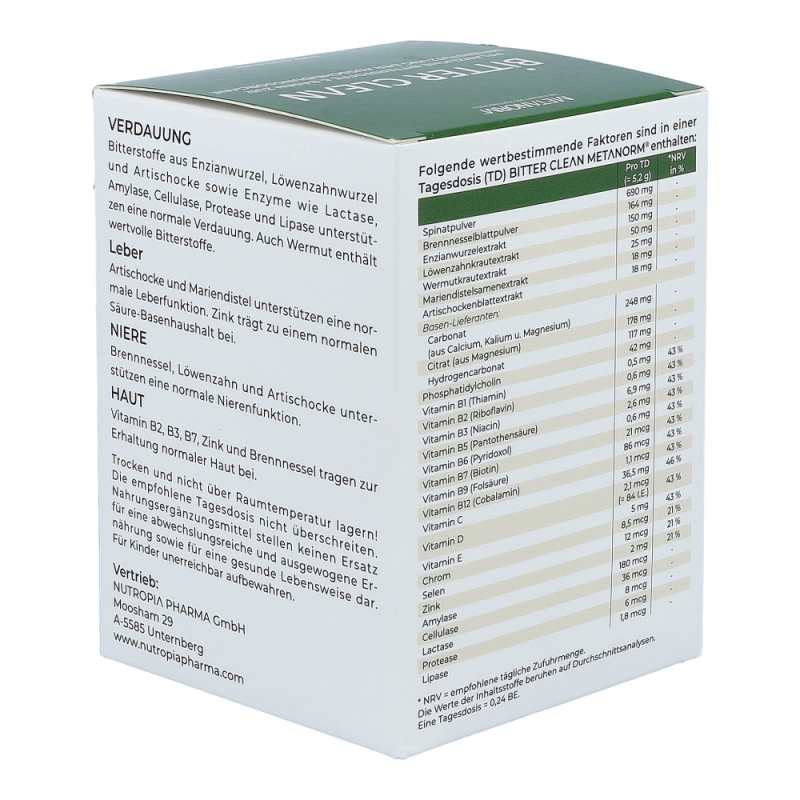 BITTER CLEAN Pulver METANORM®