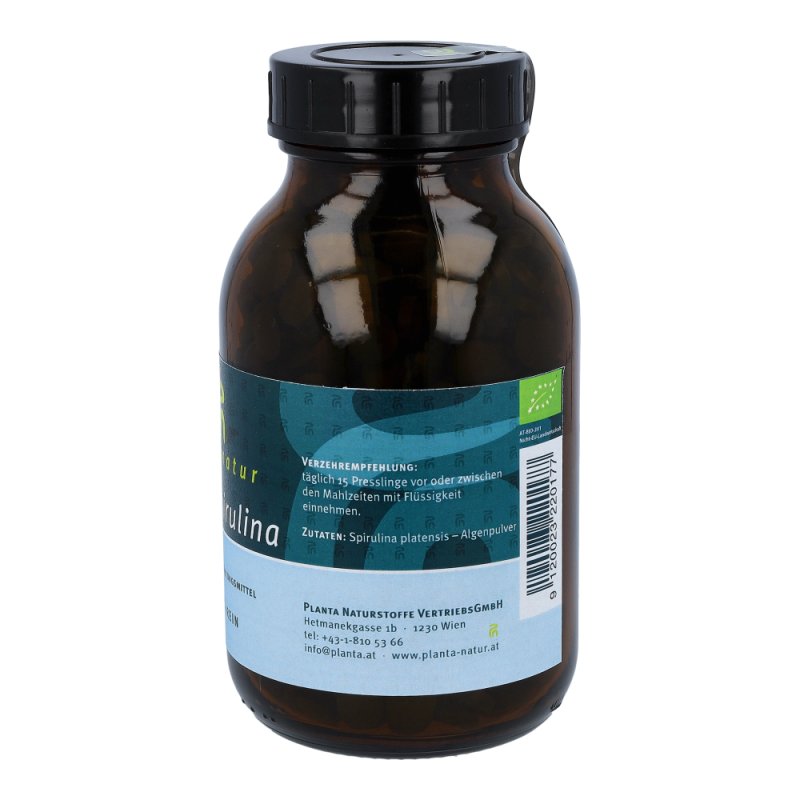 Spirulina Bio Presslinge Planta 400 880 Stk.