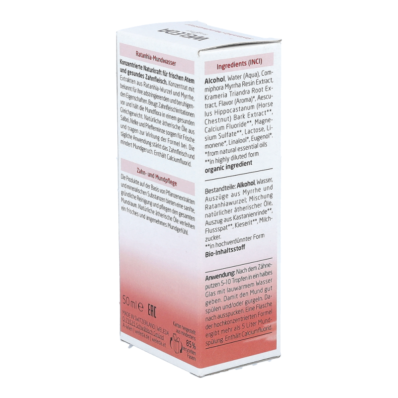 Weleda Ratanhia Mundwasser