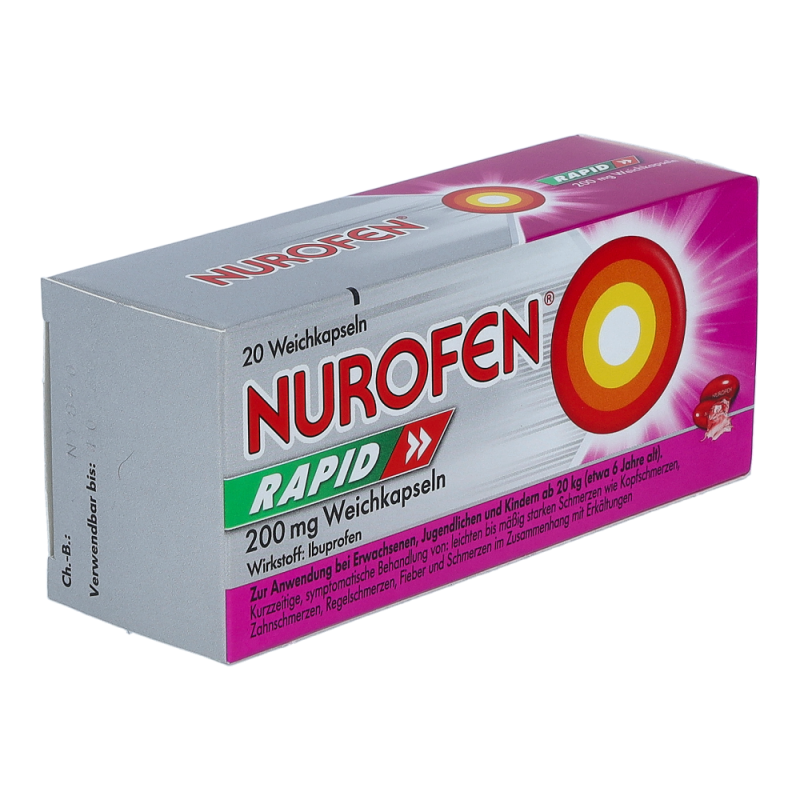 Nurofen Rapid 200 mg Weichkapseln