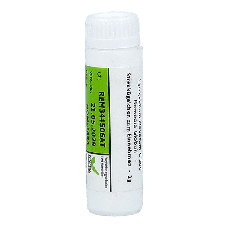 Lycopodium Remedia 1 g C 200 Globuli