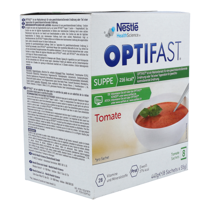 Optifast Suppe Tomate 8 x 55 g 1 Pk.