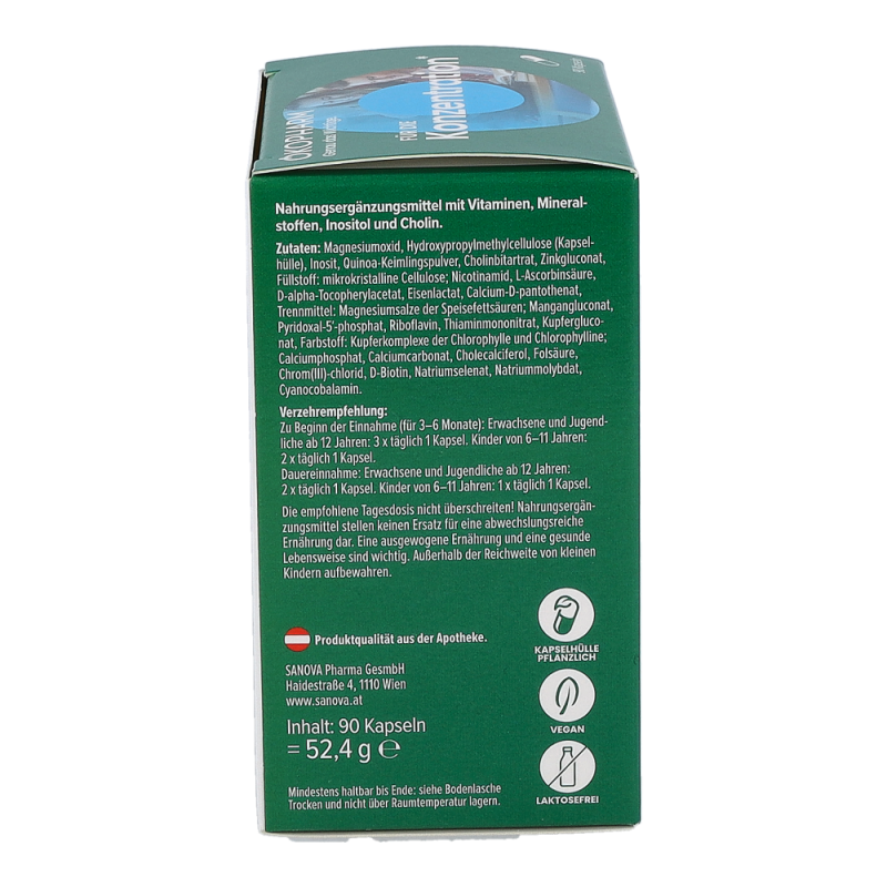 Ökopharm Konzentration Kapseln