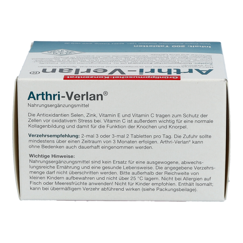Arthri – Verlan Tabletten