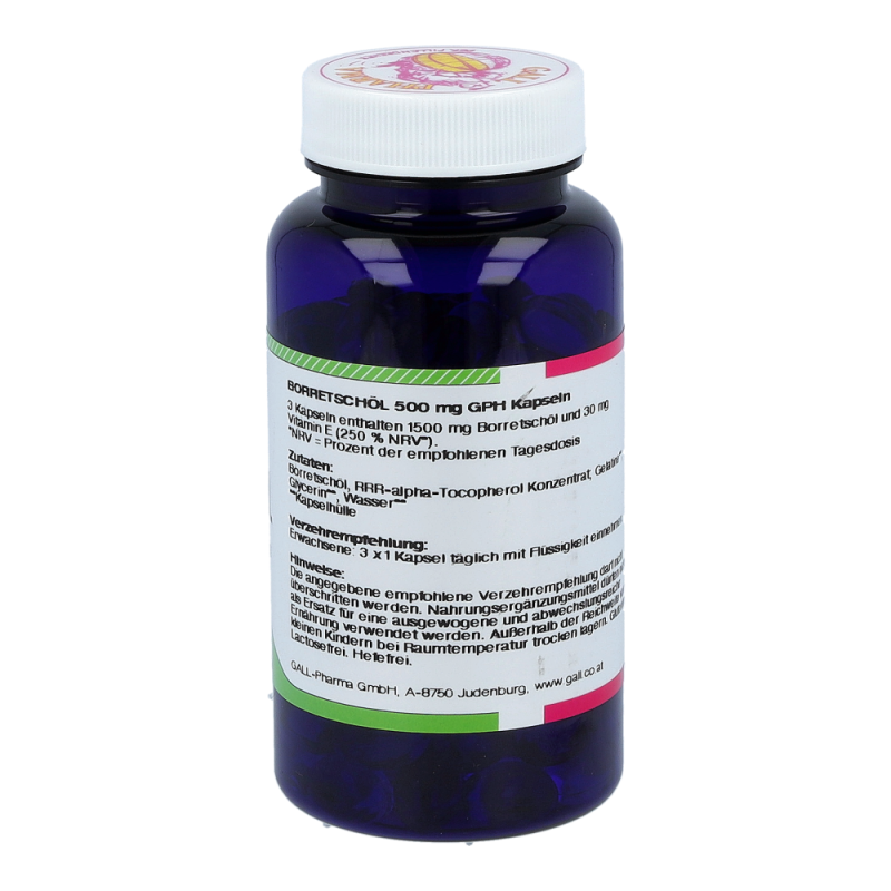 Borretschöl 500mg Kapseln
