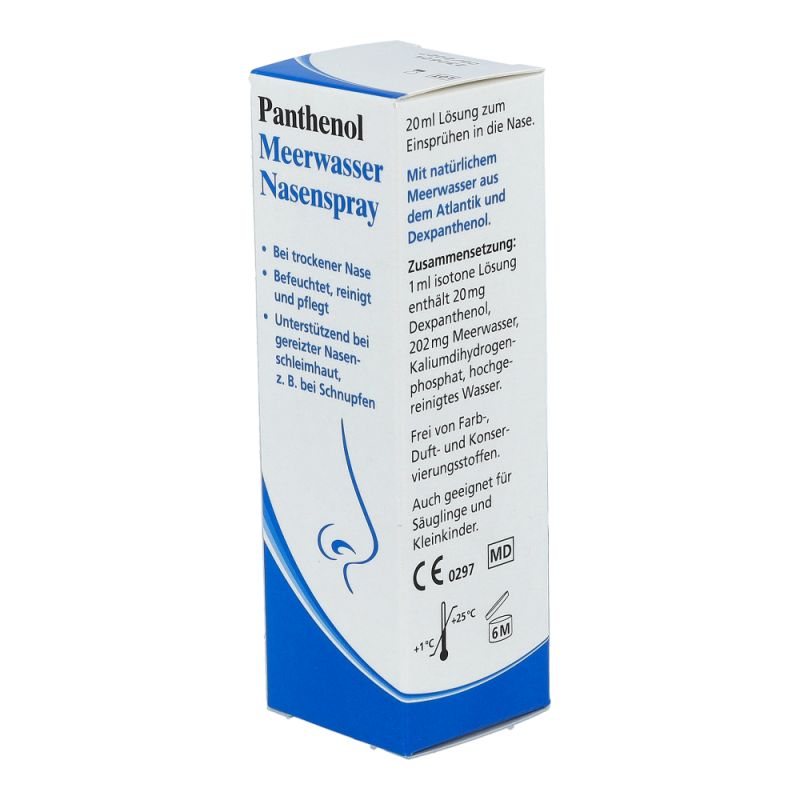 PANTHENOL Meerwasser Nasenspray 20 ML