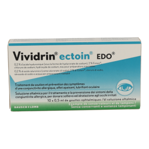 Vividrin Ectoin EDO Augentropfen in Einzeldosen – 10 Stk
