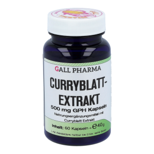 Gall Pharma Curryblatt Extra 500 mg Kapseln