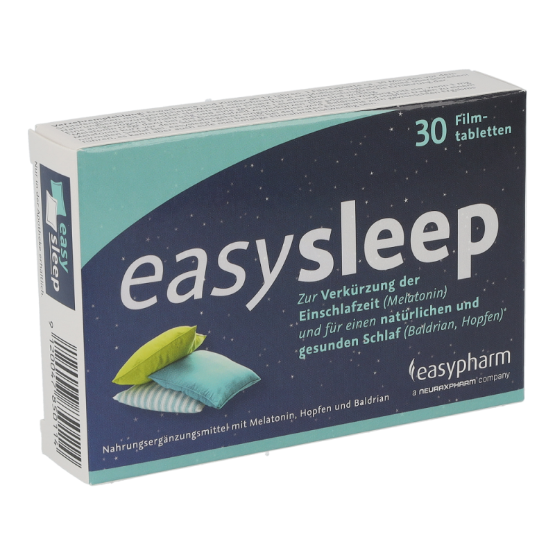 Easysleep FILMTABLETTEN verkürzt die Einschlafzeit