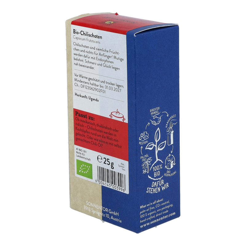 Sonnentor Chilischoten feuerscharf 25g BIO