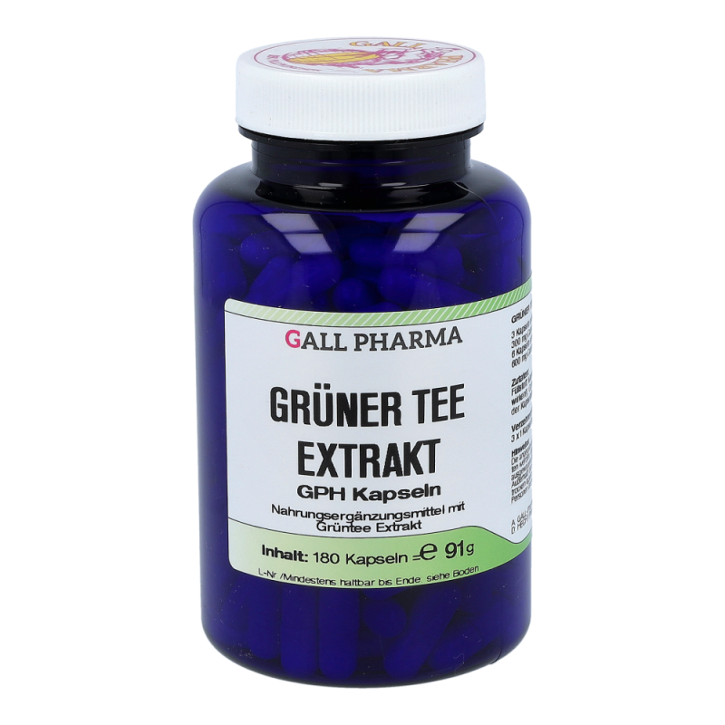 Grüner Tee Extrakt Kapseln