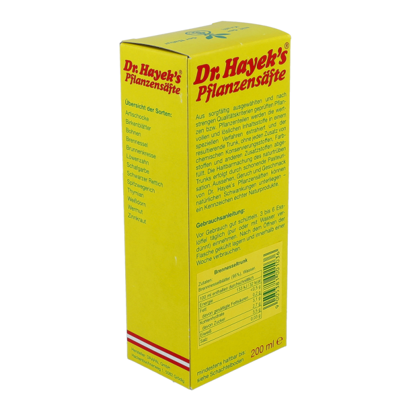 Dr. Hayeks Brennnessel Saft