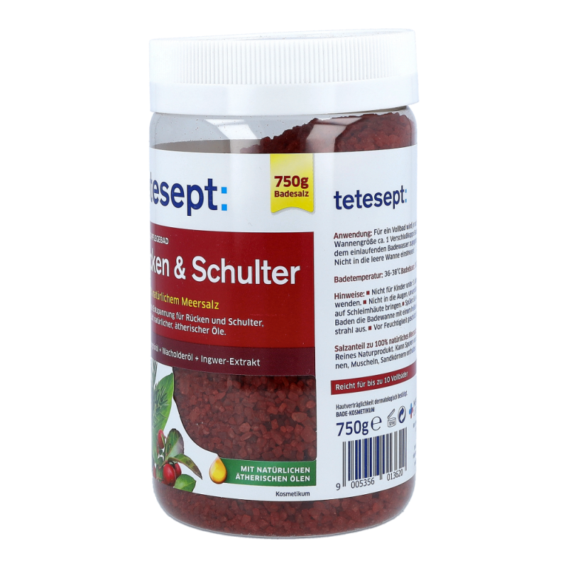 Tetesept Meeressalz Rücken & Schulter 750 g