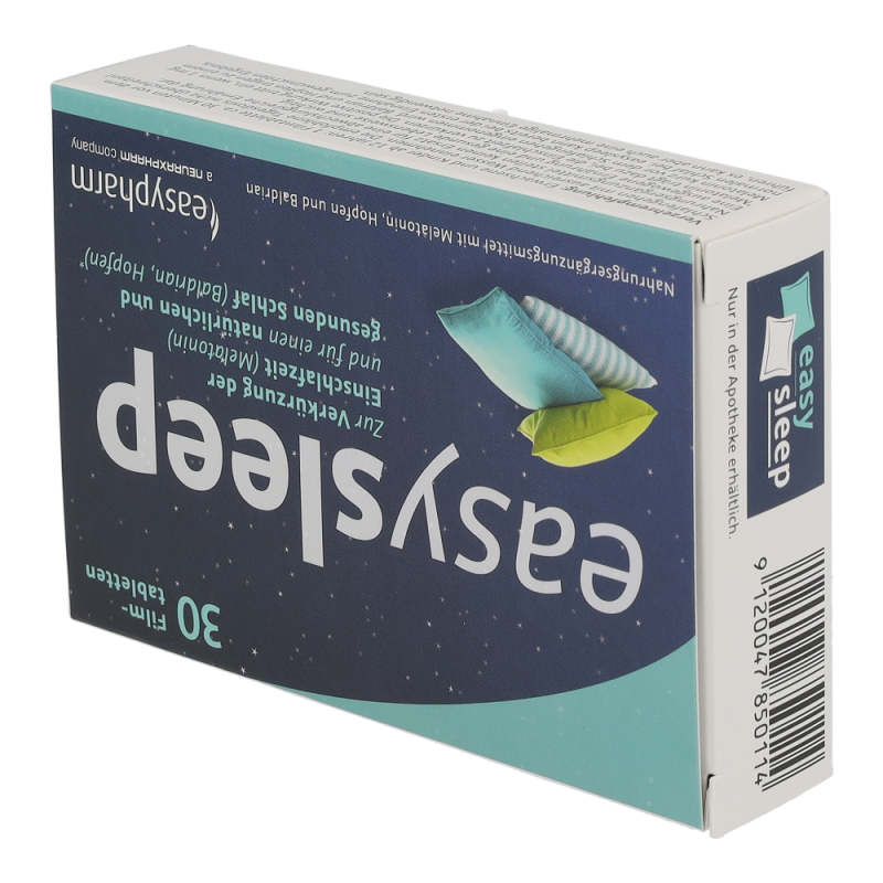 Easysleep FILMTABLETTEN verkürzt die Einschlafzeit