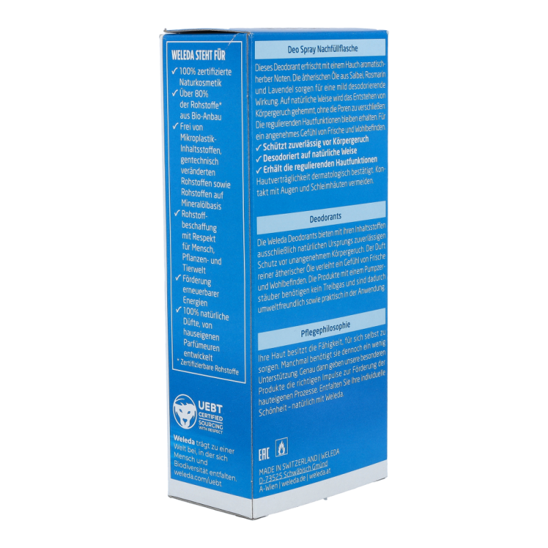 Weleda Herbal Fresh Deo Spray 200 ml