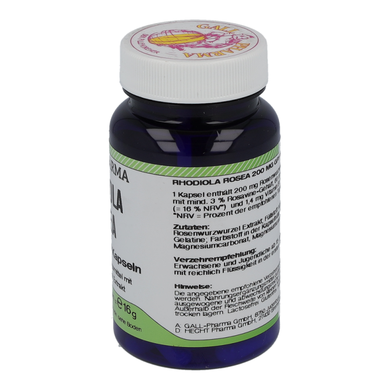 Rhodiola Rosea 200mg Kapseln