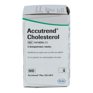 Roche Accutrend Cholesterol Teststreifen 5 Stk.
