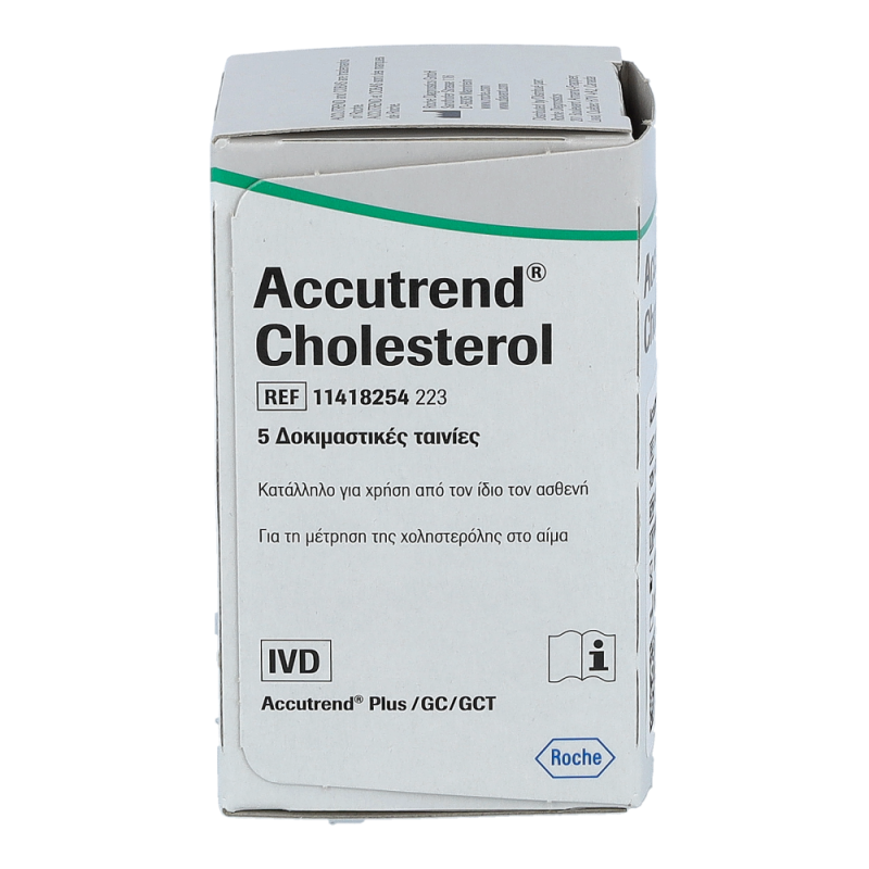 Roche Accutrend Cholesterol Teststreifen 5 Stk.