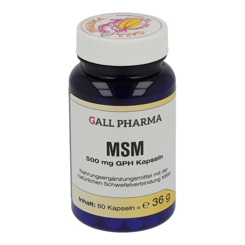 MSM 500mg Kapseln