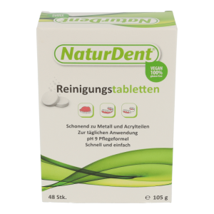 Naturdent Reinigung Tabletten 48 Stk.