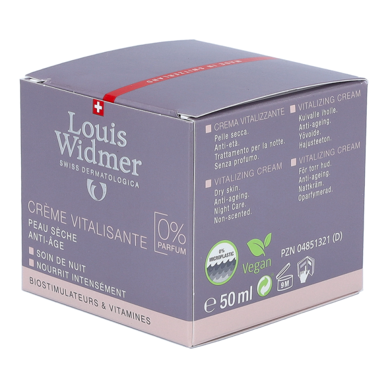 Louis Widmer Crème Vitalisante unparfümiert