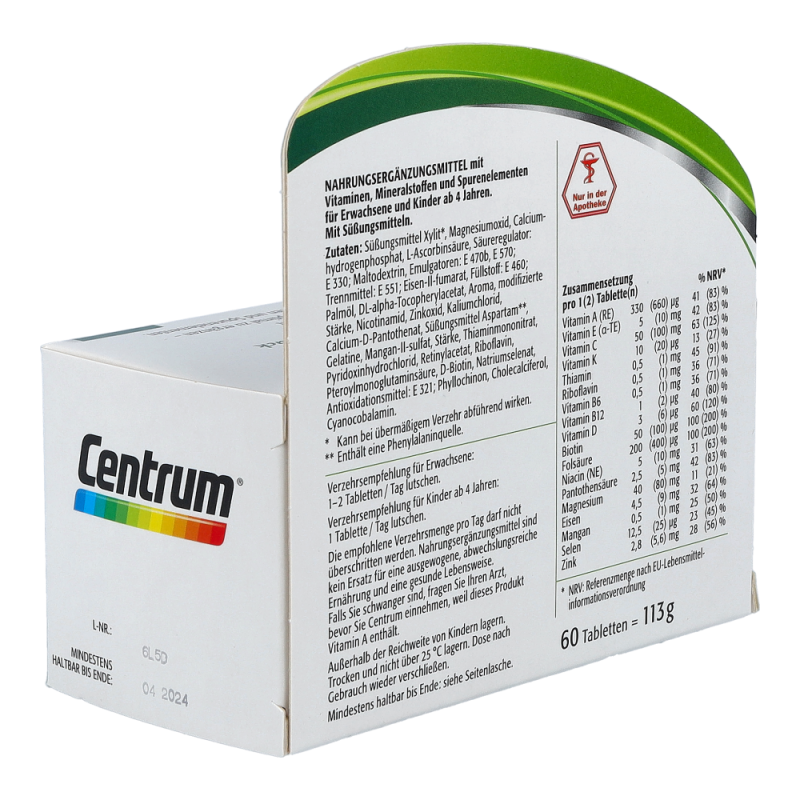 Centrum frisch & fruchtig Tabletten 60 Stk.