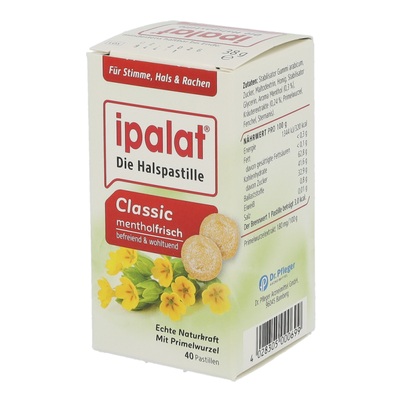 Ipalat Halspastillen Classic