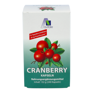Avitale Cranberry Kapseln 240 Stk.