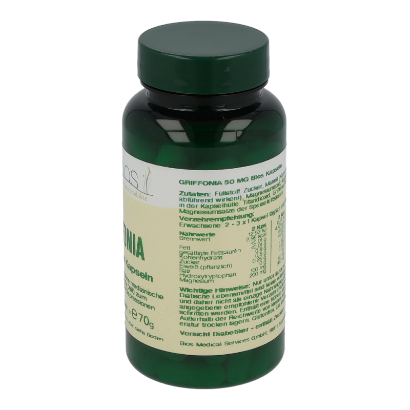 Bios Griffonia Kapseln 50 mg 100 Stk.