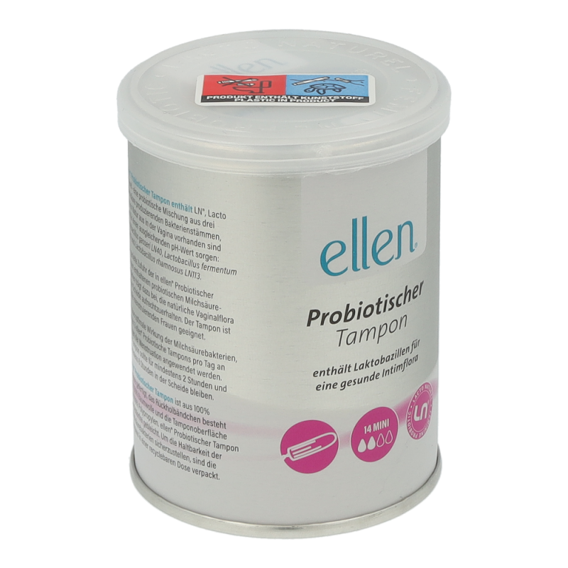 Monatshygiene Tampon Ellen 14 Stk. Mini