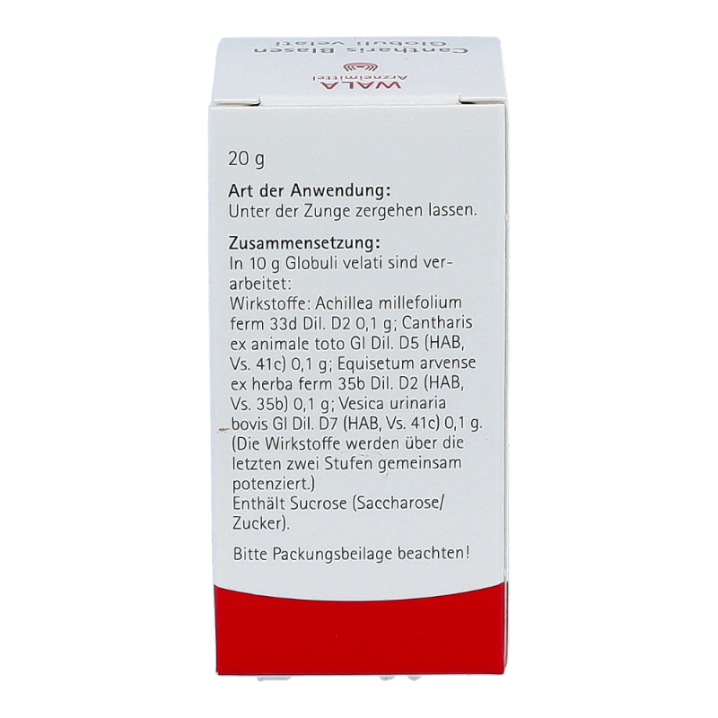Wala Cantharis Blasen Globuli 20 g