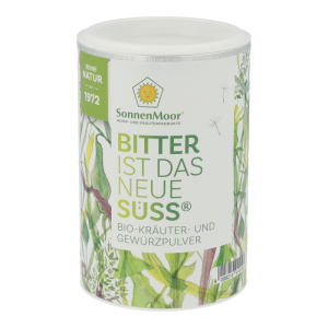 SonnenMoor Bio-Kräuter- und Gewürzpulver, BITTER IST DAS NEUE SÜSS