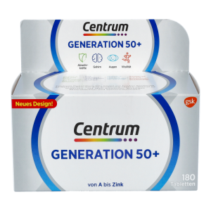 Centrum Capletten Generation 50+ 180 Stk.