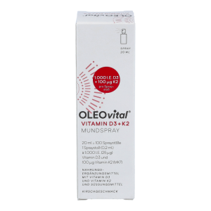 Oleovital Vitamin D3 + K2 Mundspray Kirschgeschmack