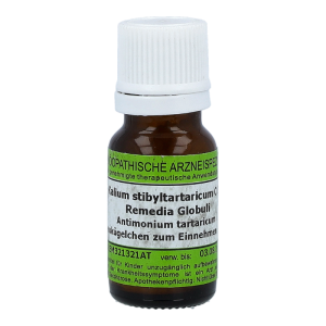 Kalium Stibyltartaricum Remedia 10 g C 30 Globuli